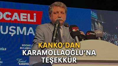 Kanko’dan Karamollaoğlu’na teşekkür